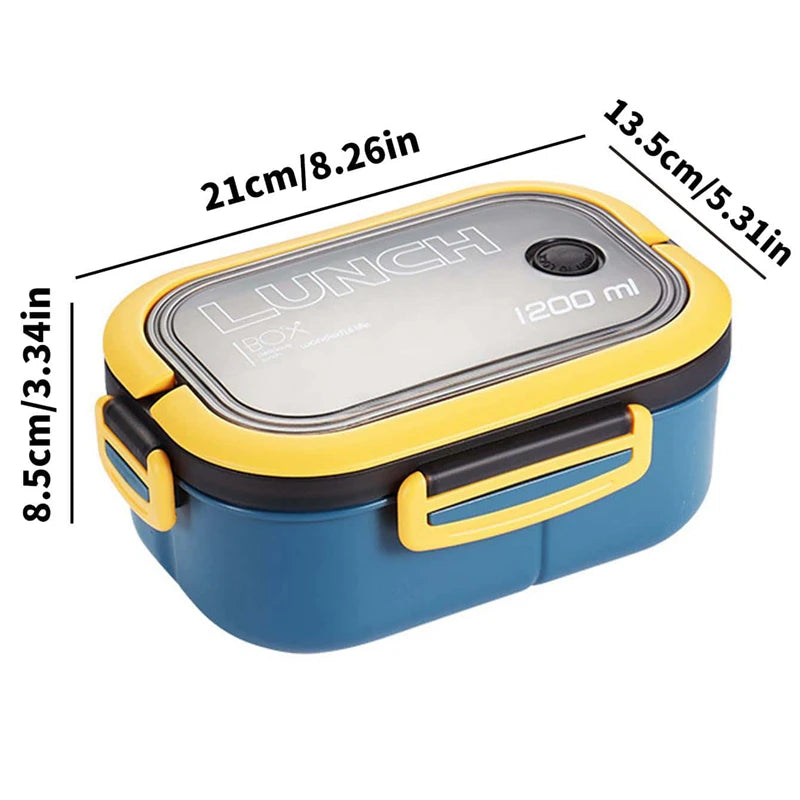 2-Layer Kids Bento Lunch Box