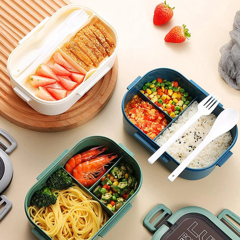 2-Layer Kids Bento Lunch Box