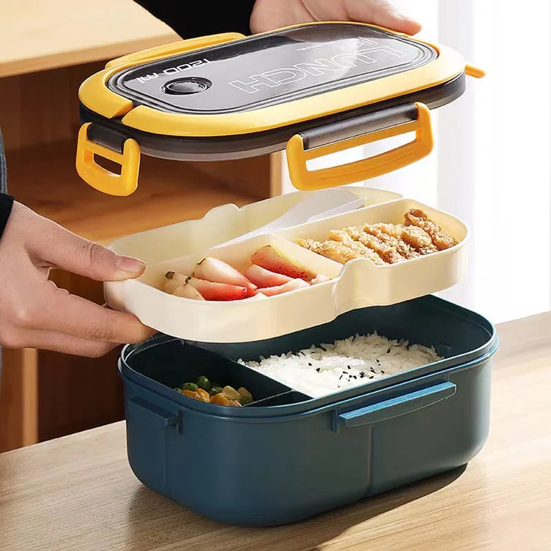 2-Layer Kids Bento Lunch Box
