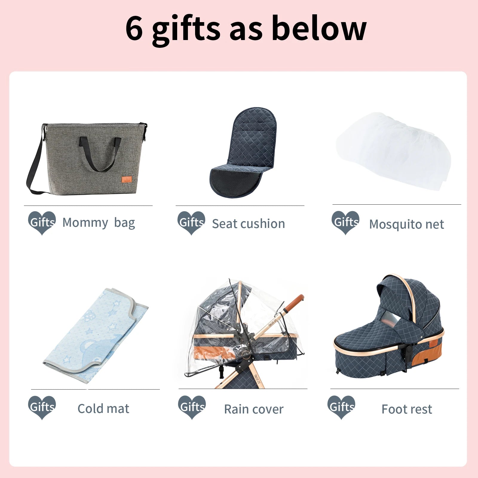 3-in-1 Newborn Stroller