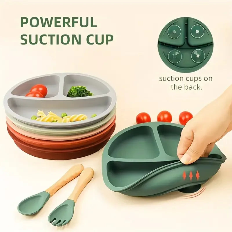 Baby Silicone Suction Plate
