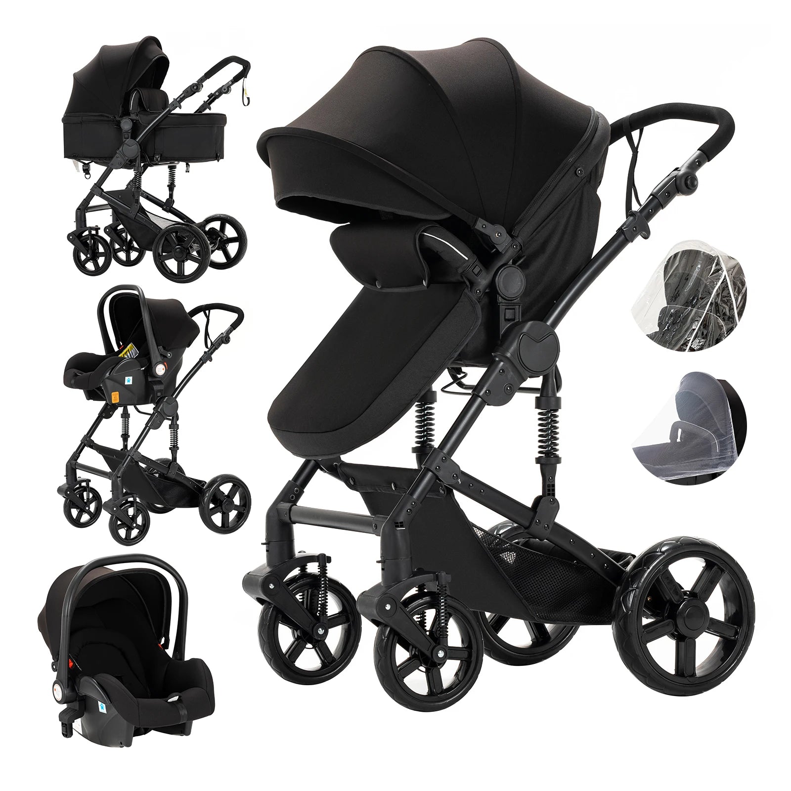3-in-1 Newborn Stroller
